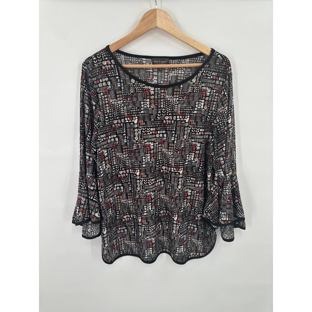 Once & Again NYC Collection Top Shirt Womens XL Career Professional Work Casual